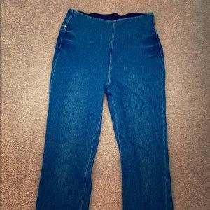 Lysse Bootcut Denim Leggings